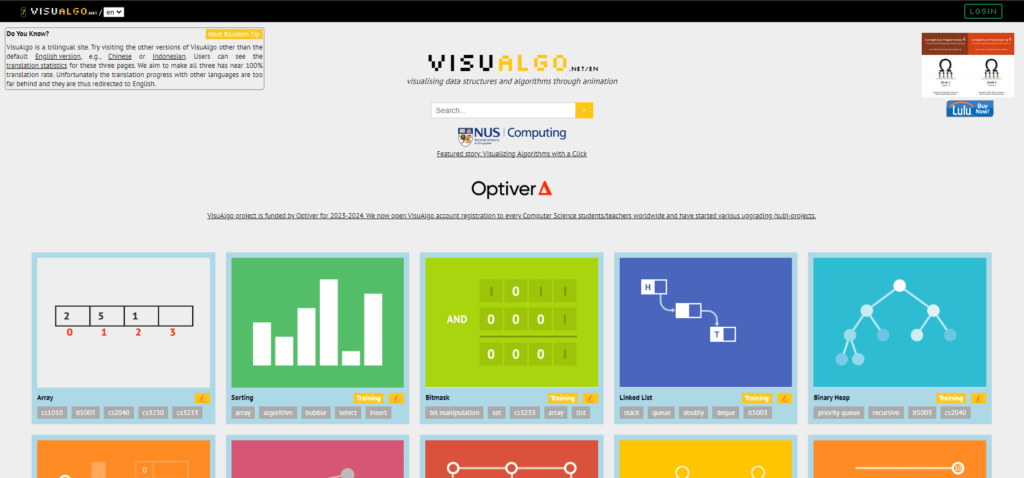 site visualgo para programador